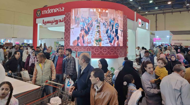 Ragam Produk Indonesia Raup Potensi Transaksi Rp66 Miliar di Cairo Supermarket Expo