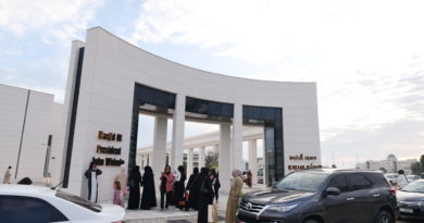 Perayaan Idul Fitri Penuh Semangat di Masjid Presiden Joko Widodo Abu Dhabi
