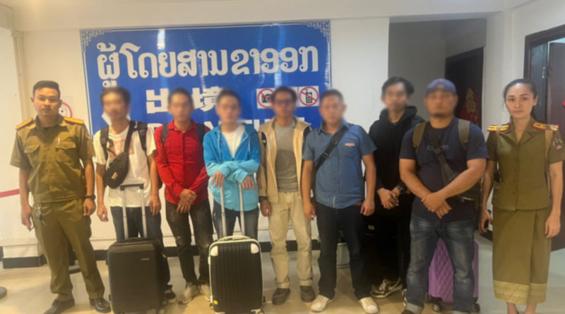 Pemulangan 7 Orang WNI Pekerja Scammer Online Terjebak di Laos