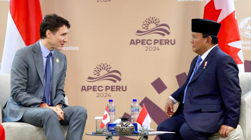 Presiden Prabowo dan PM Trudeau Sepakati Kerja Sama Strategis Indonesia-Kanada