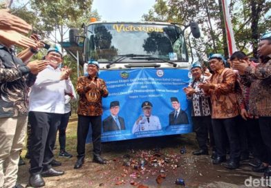 Ekspor Gula Semut 18,5 Ton dari Bumdes Desa Langgongsari  ke Hungaria