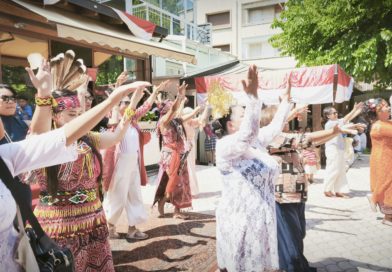 Upacara Bendera HUT ke 80 RI dan Bazar Indonesia Sukses Digelar di Tengah Canicule