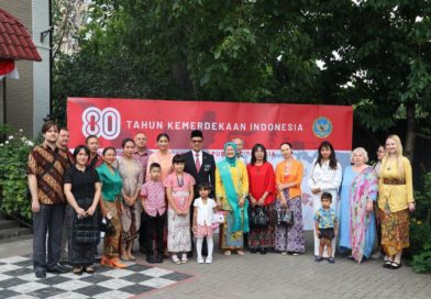 Perayaan HUT ke-80 Kemerdekaan RI di Ukraina Penuh Semangat Kebersamaan